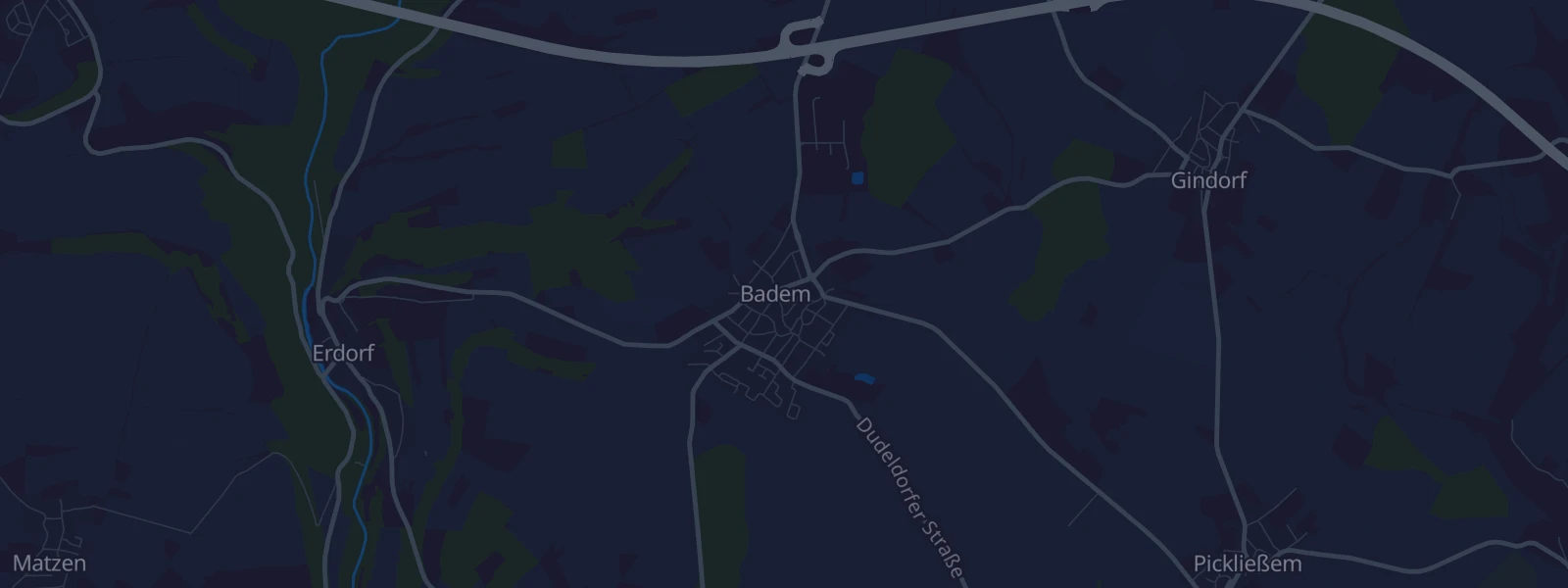 Karte von Badem