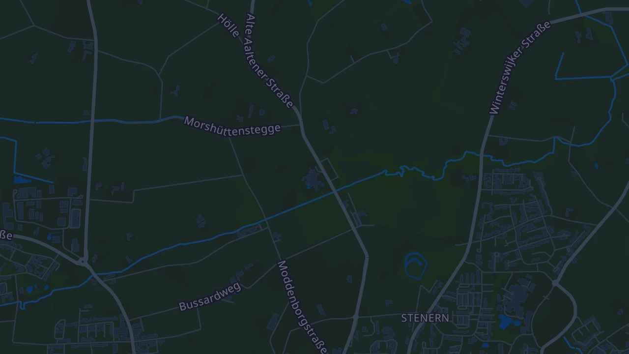 Karte von Bocholt