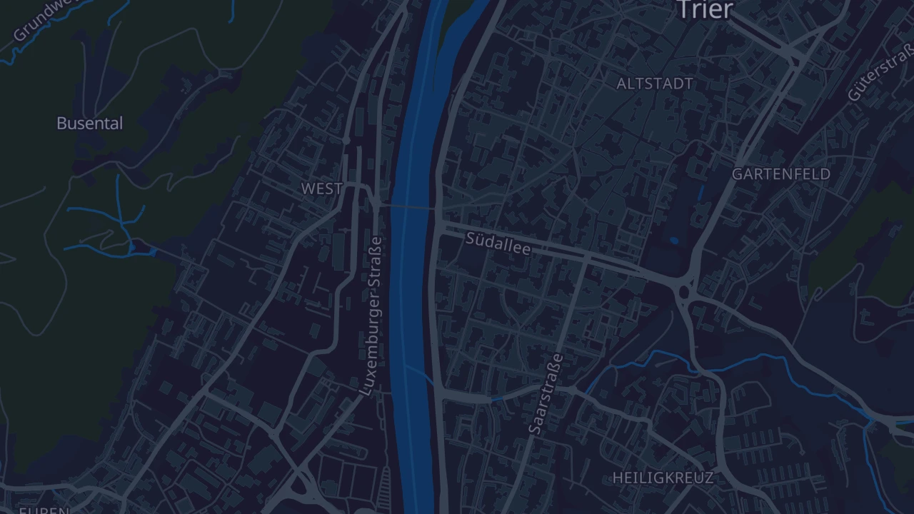 Karte von Trier