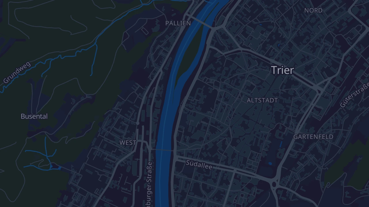 Karte von Trier