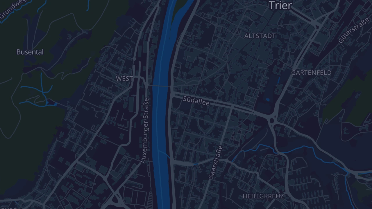 Karte von Trier