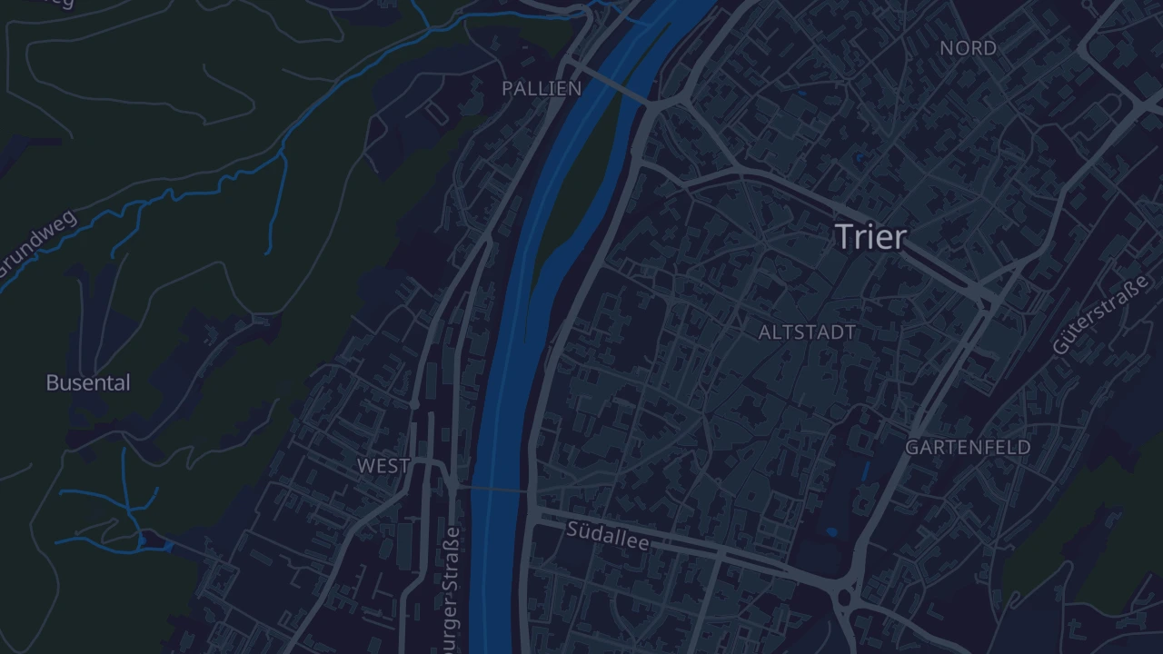 Karte von Trier