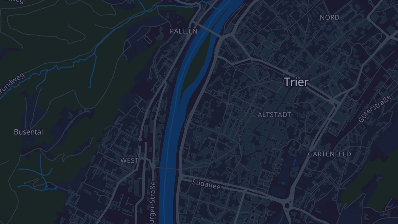 Karte von Trier