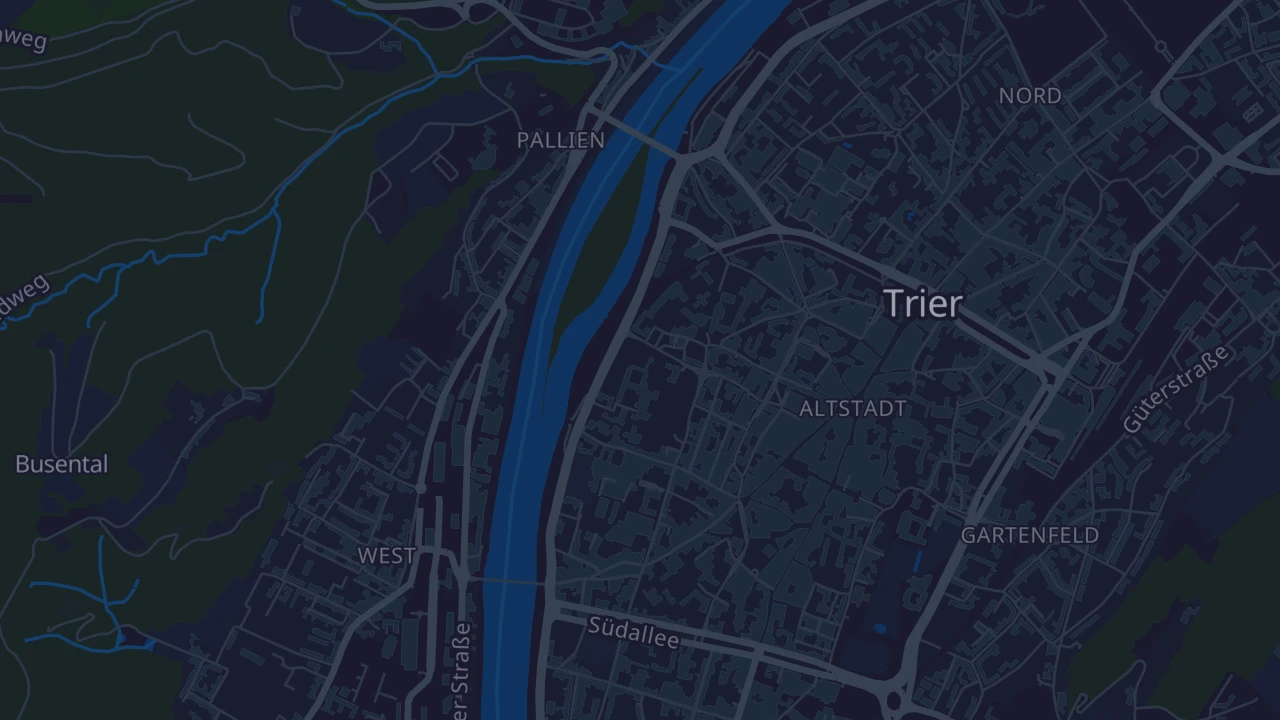 Karte von Trier