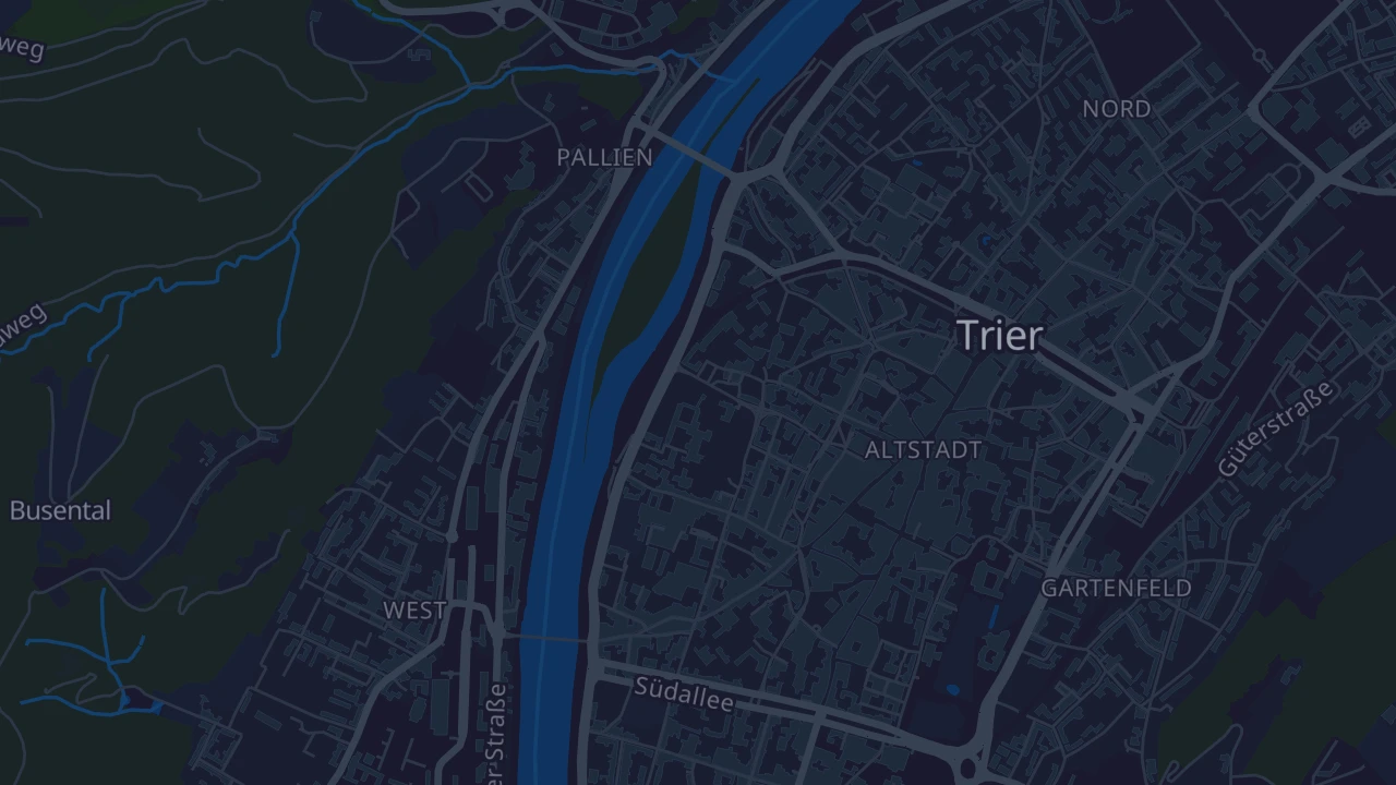 Karte von Trier