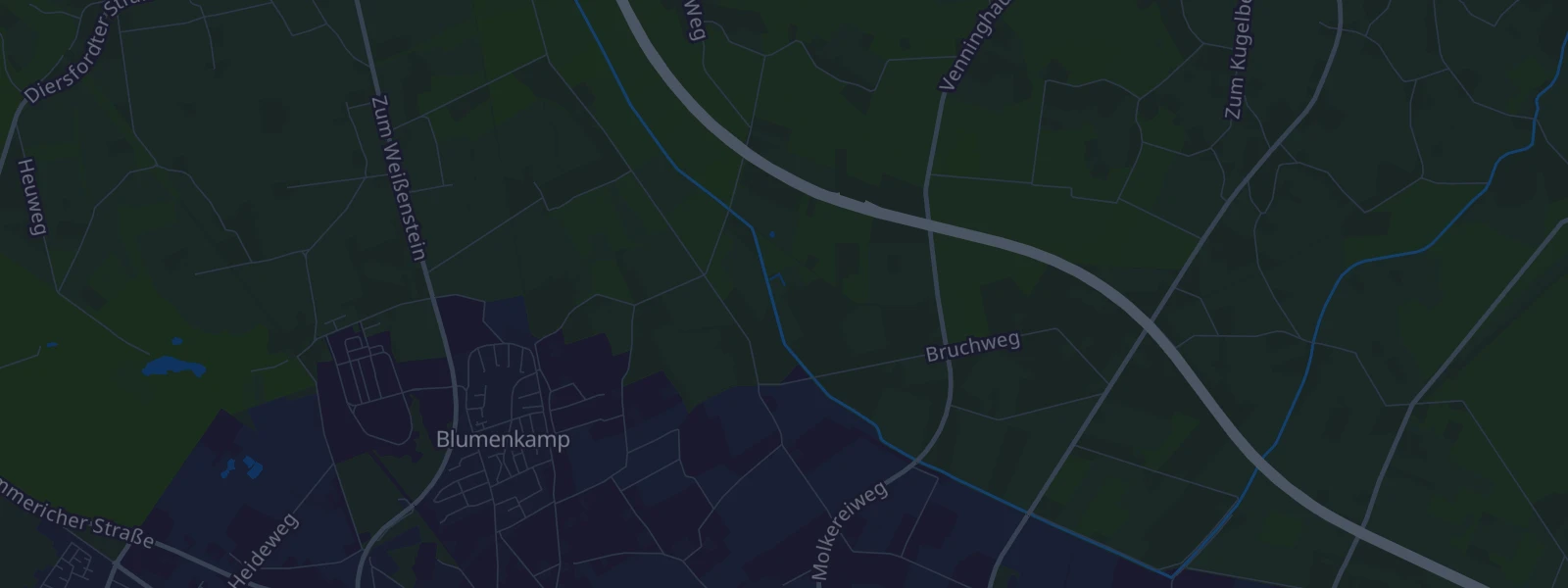 Karte von Hamminkeln