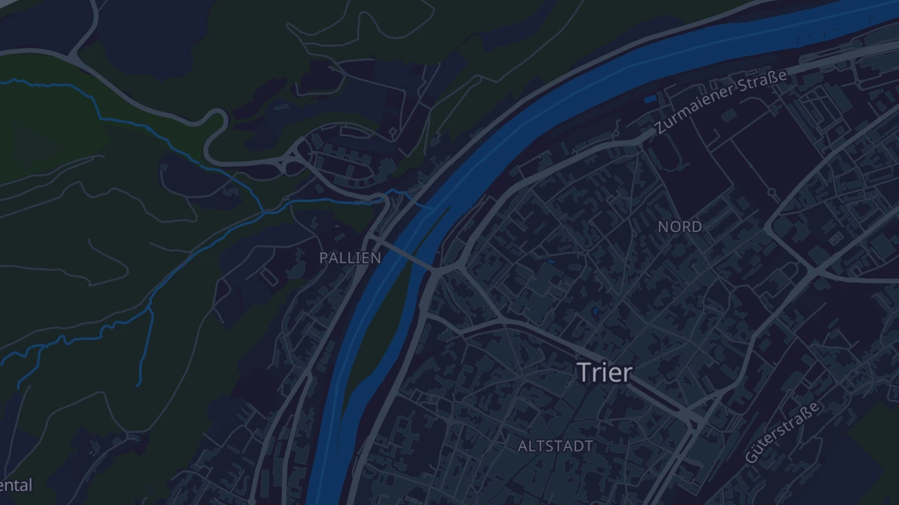 Karte von Trier