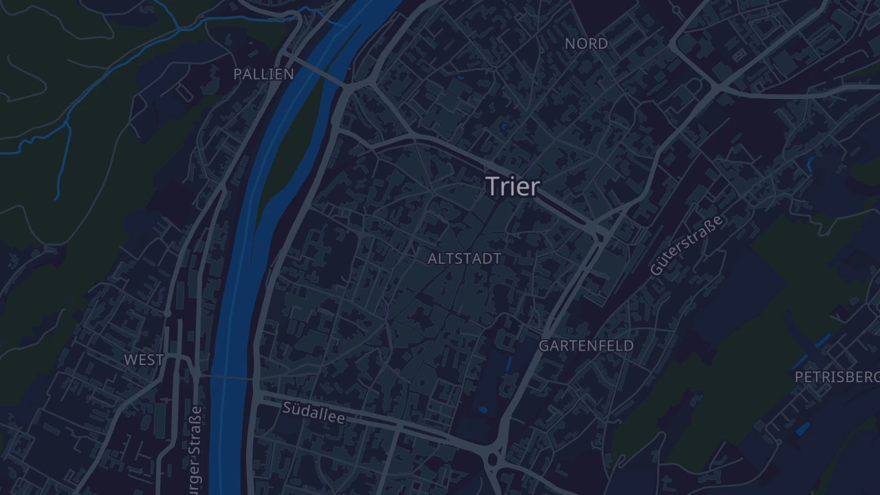 Karte von Trier