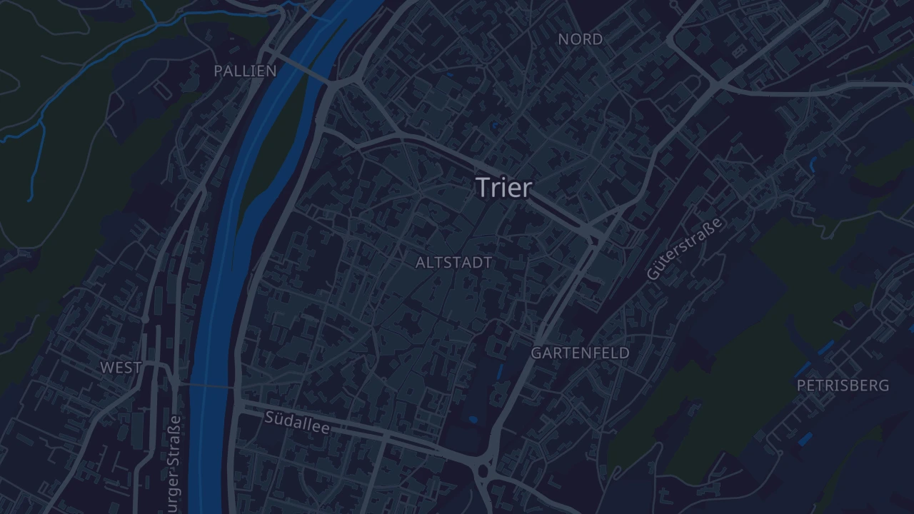 Karte von Trier