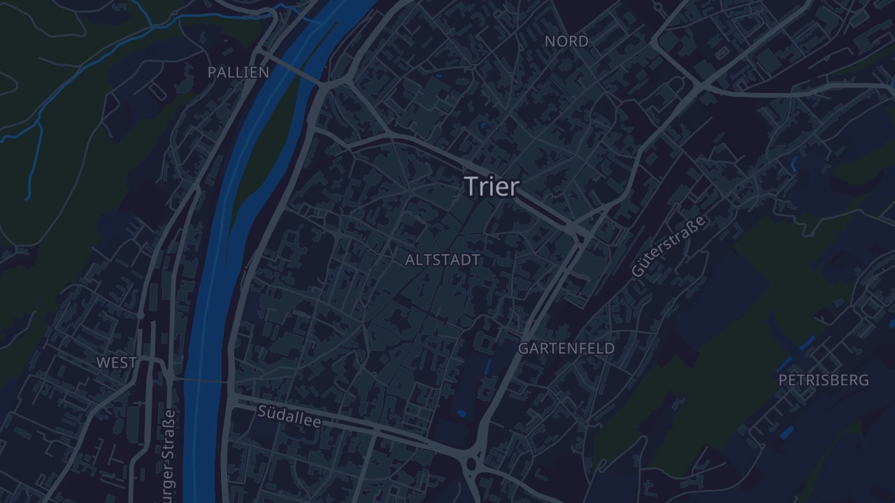 Karte von Trier