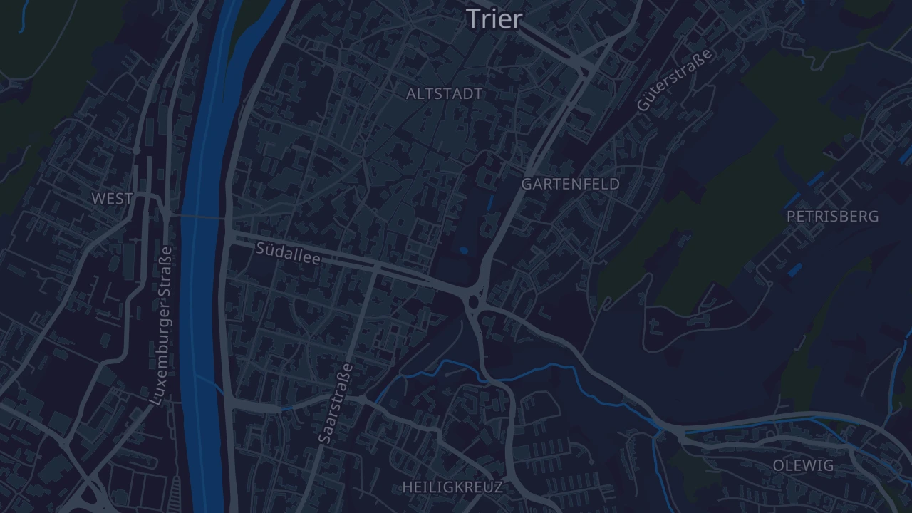 Karte von Trier