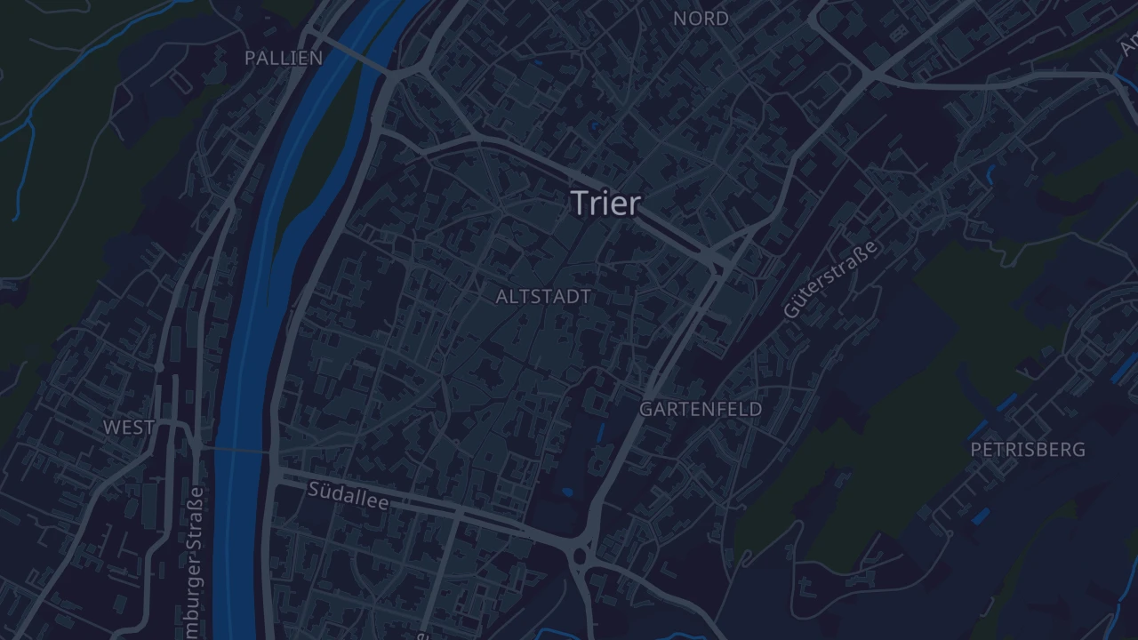 Karte von Trier