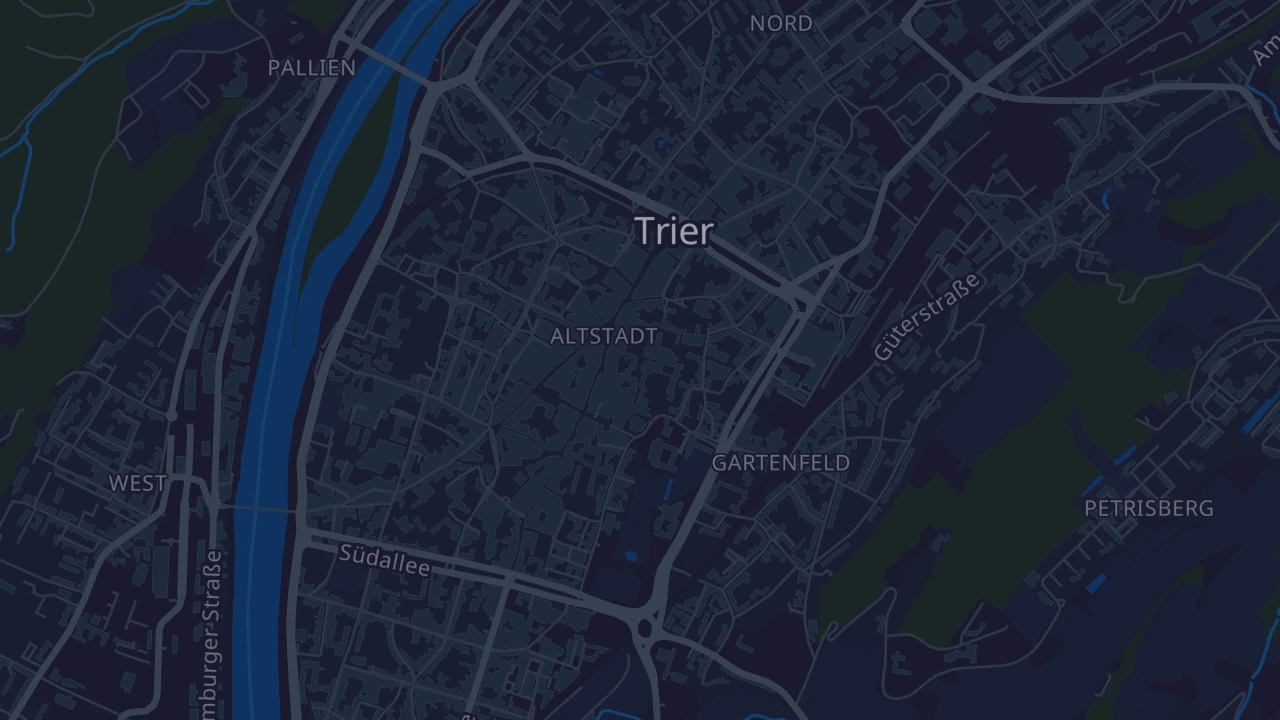 Karte von Trier