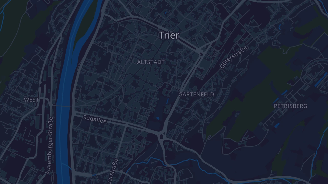 Karte von Trier