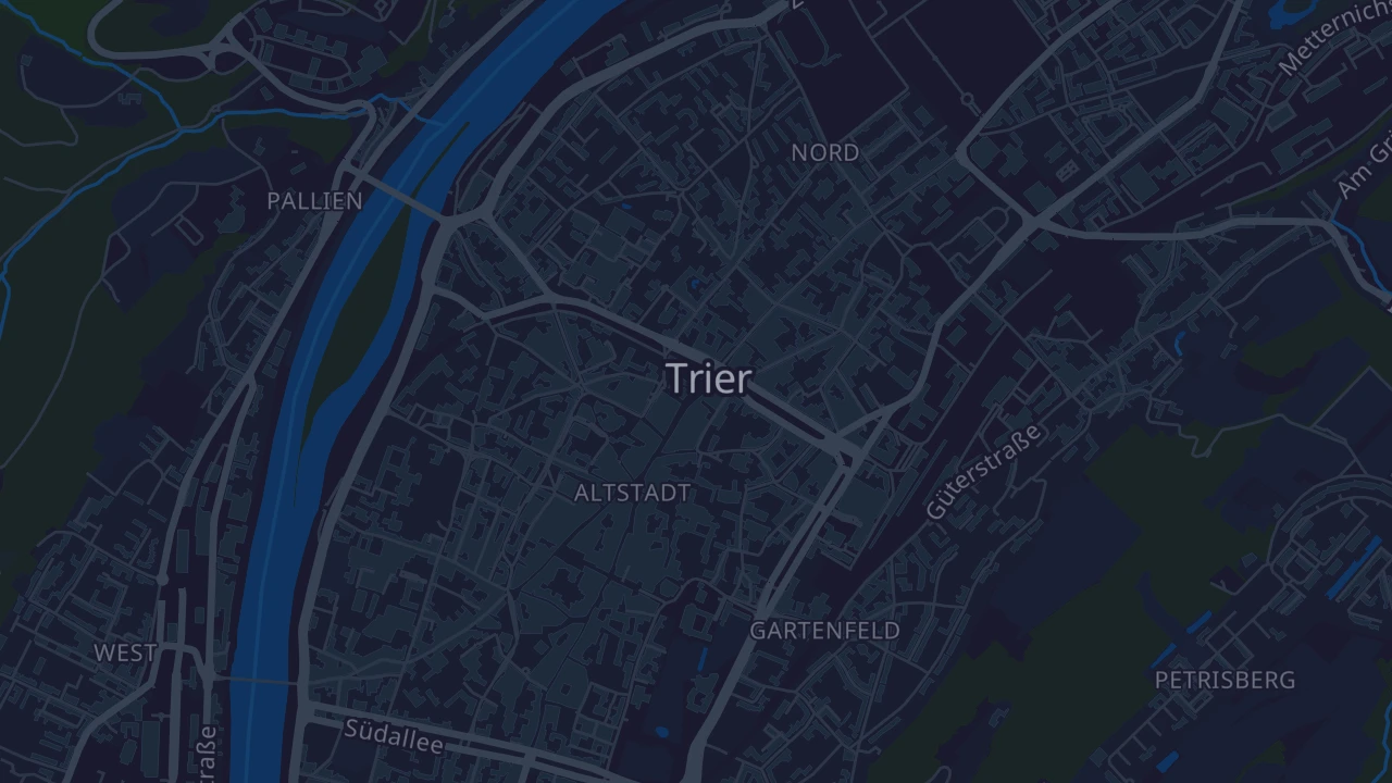 Karte von Trier