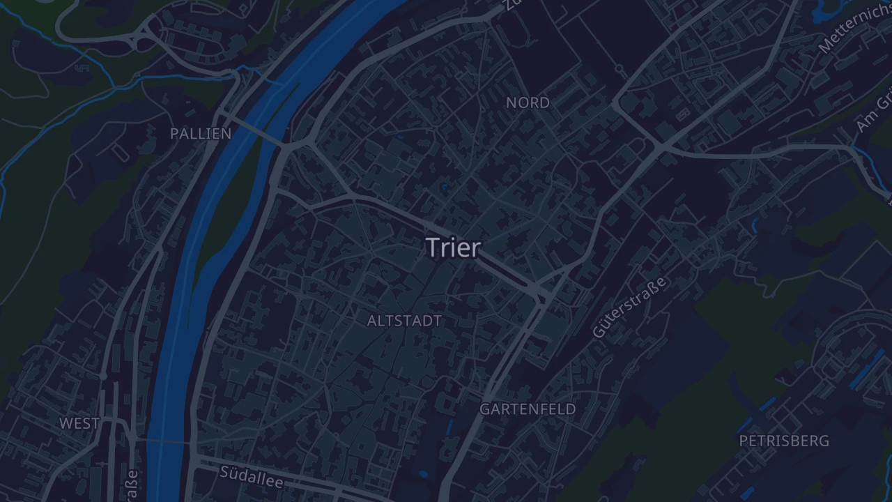 Karte von Trier