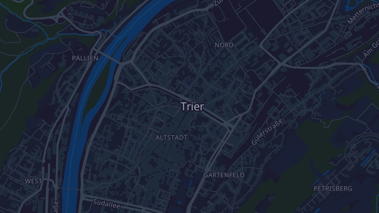 Karte von Trier