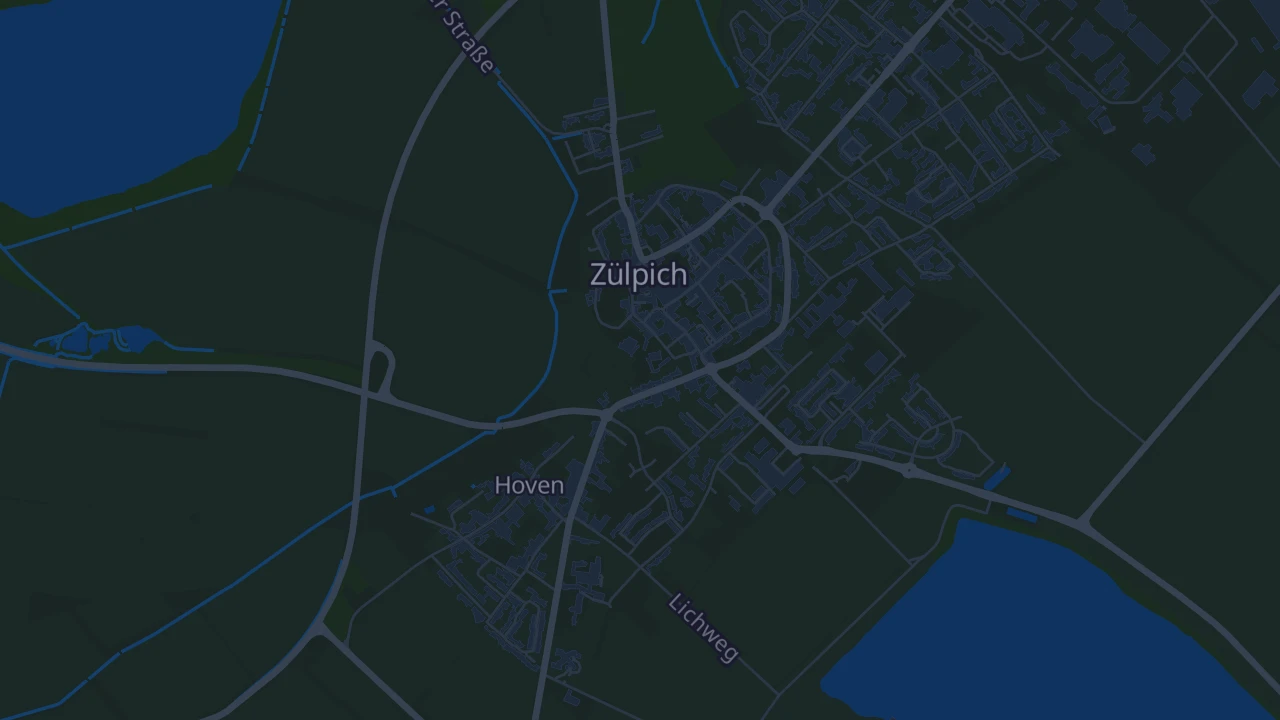 Karte von Zülpich
