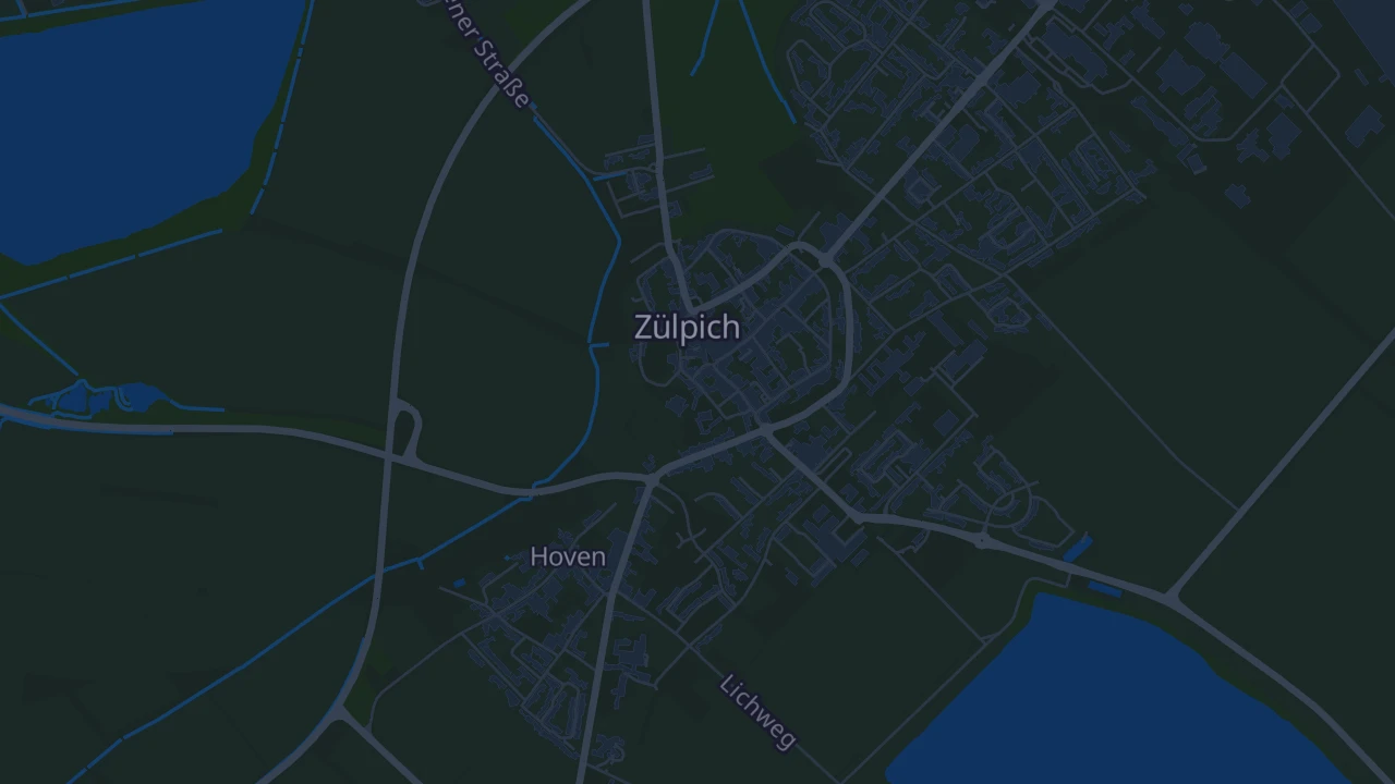 Karte von Zülpich