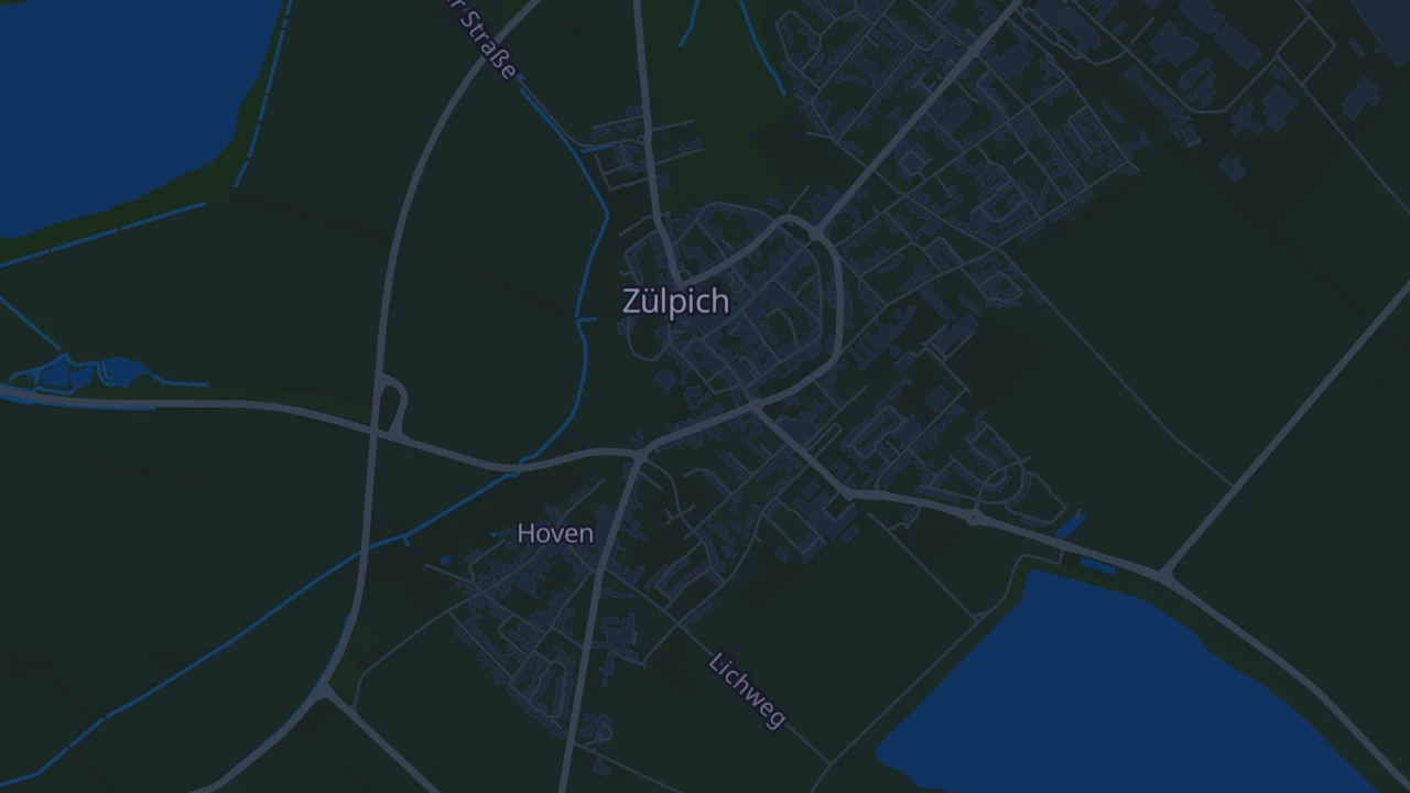 Karte von Zülpich