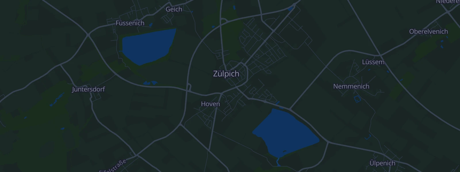 Karte von Zülpich