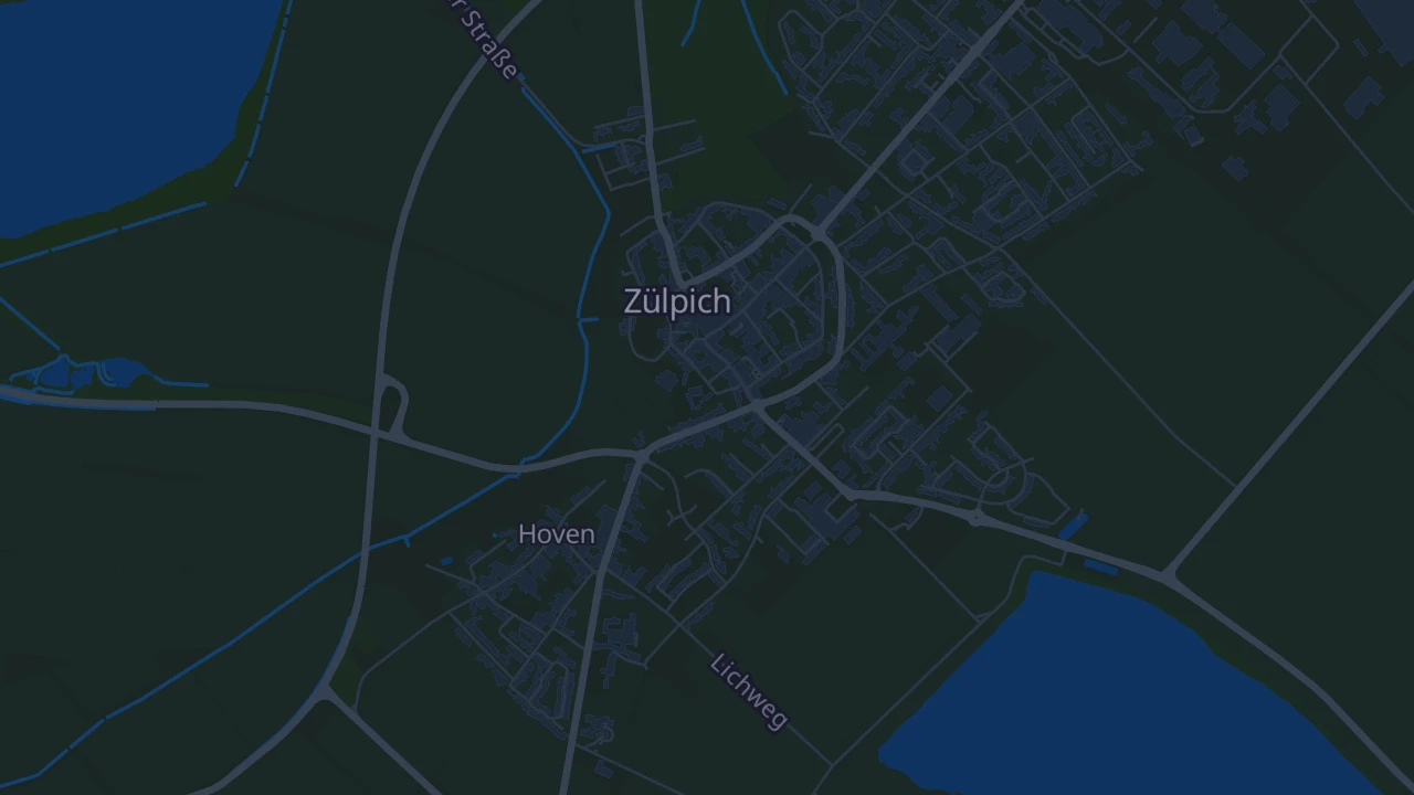 Karte von Zülpich