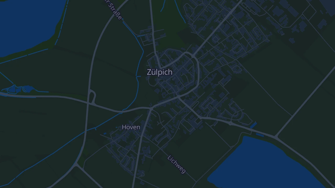 Karte von Zülpich