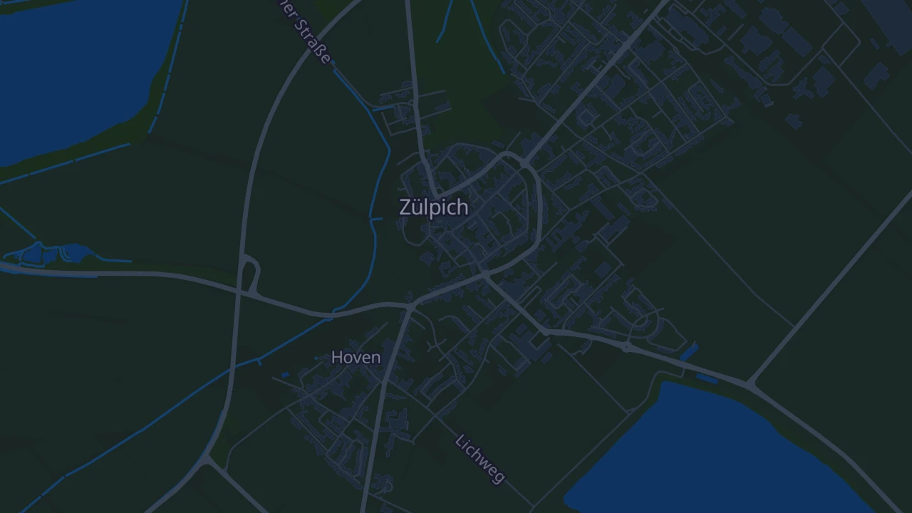 Karte von Zülpich