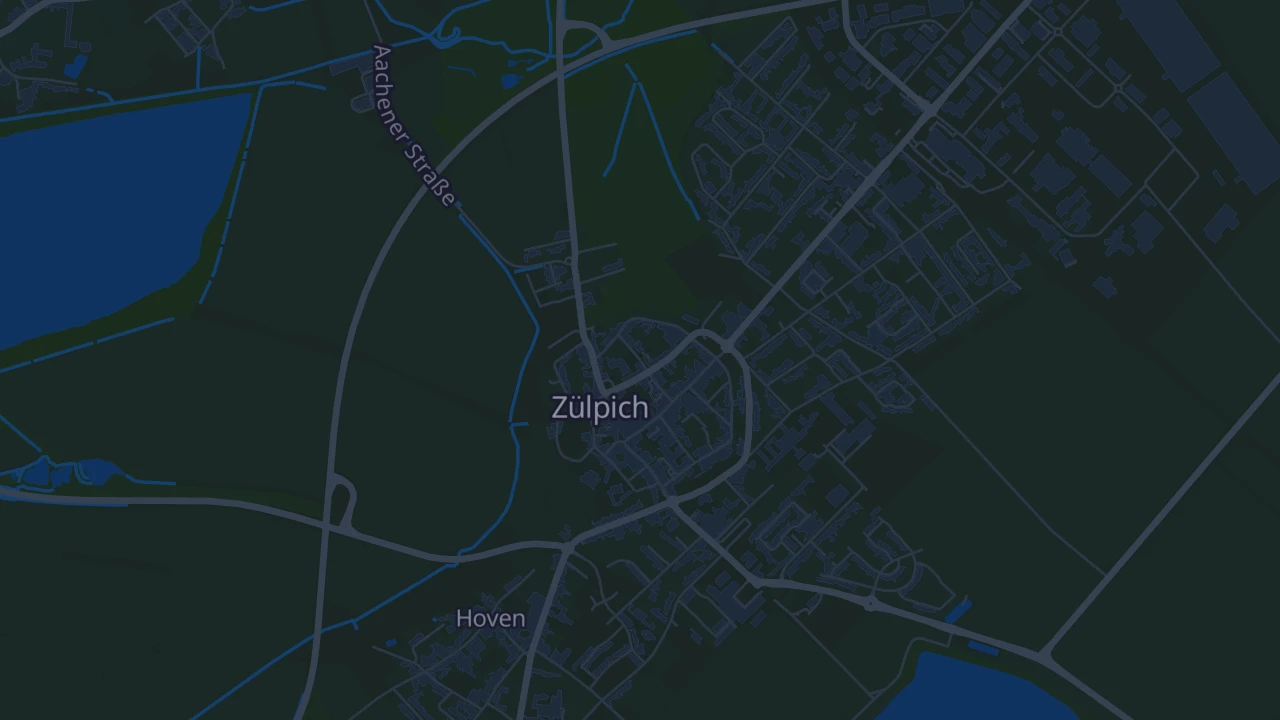 Karte von Zülpich