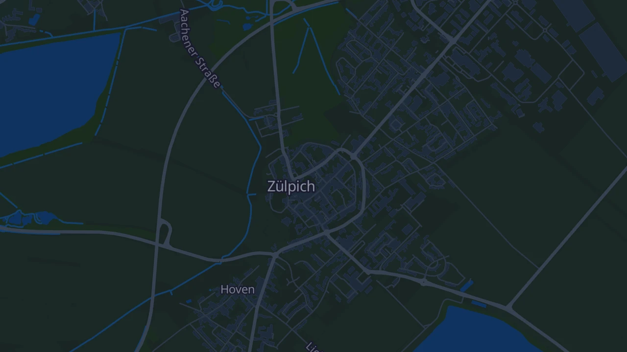 Karte von Zülpich