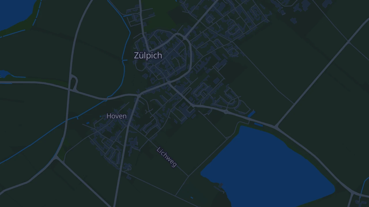 Karte von Zülpich