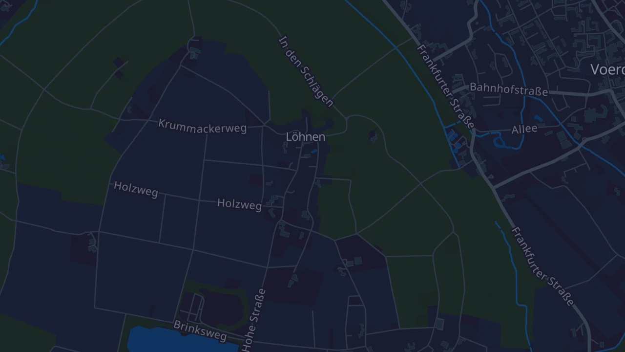 Karte von Voerde