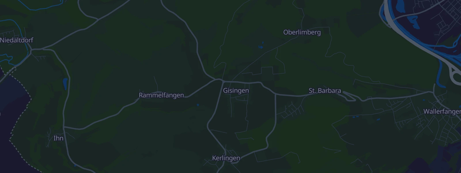Karte von Gisingen