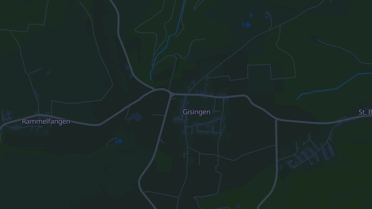 Karte von Gisingen