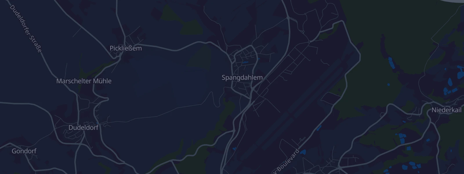 Karte von Spangdahlem