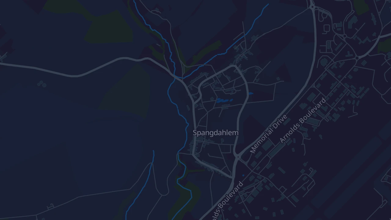 Karte von Spangdahlem
