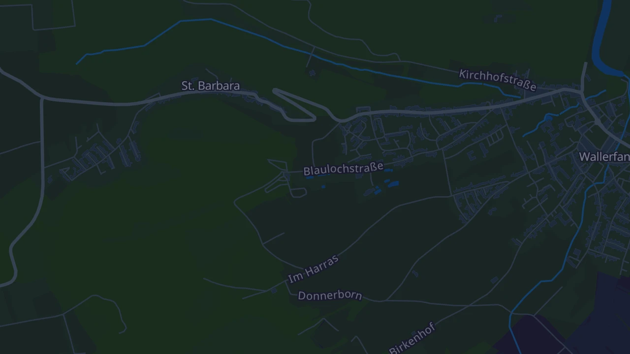 Karte von Wallerfangen
