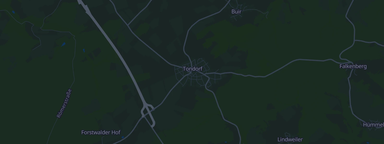 Karte von Tondorf