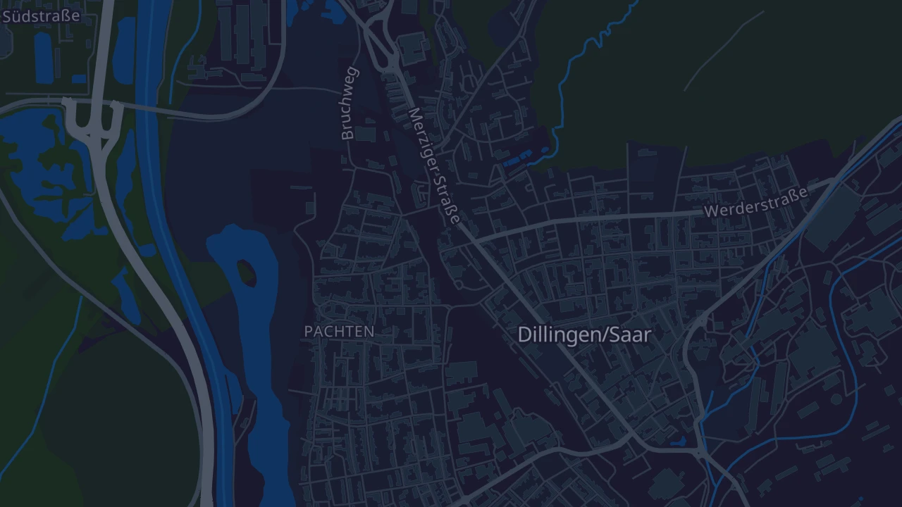 Karte von Dillingen