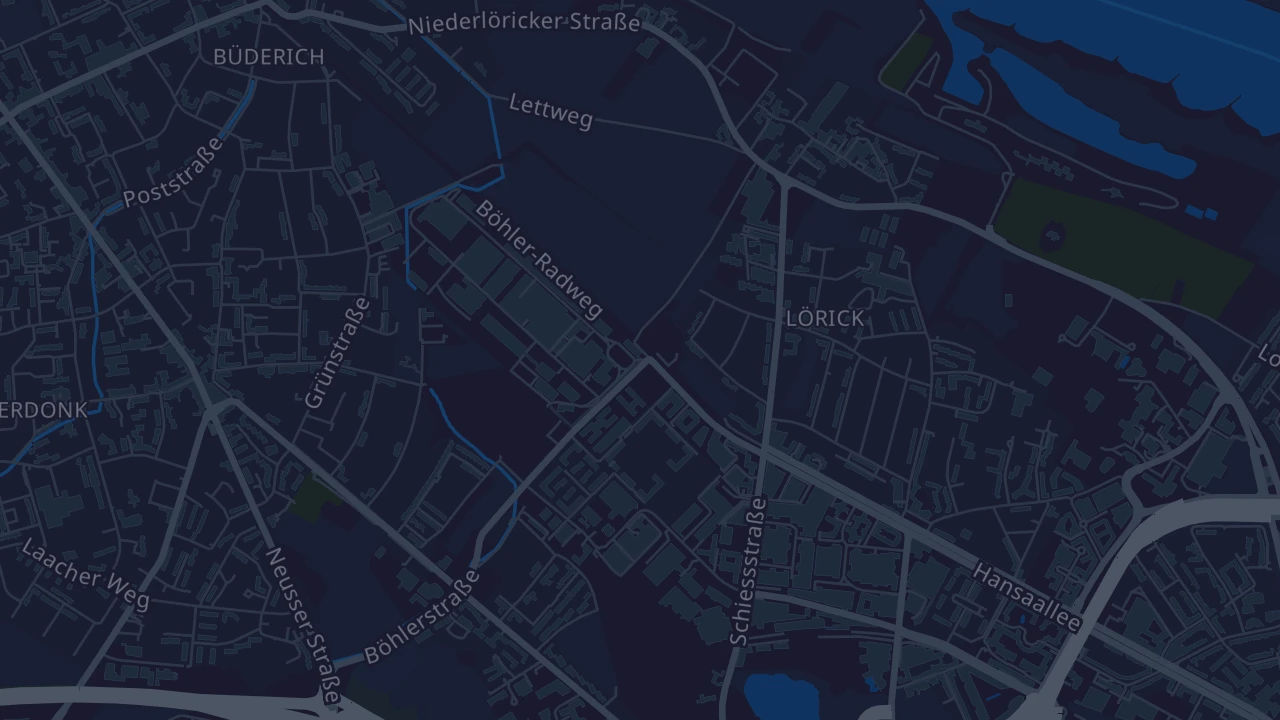 Karte von Düsseldorf