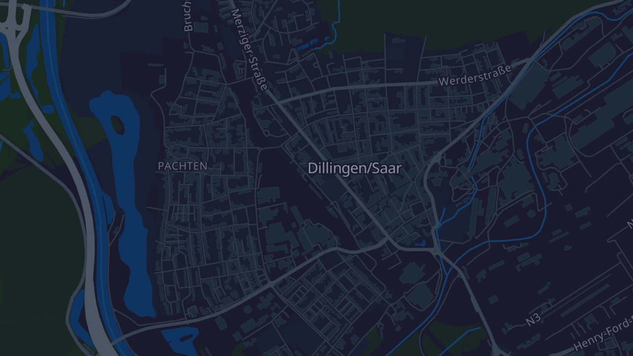 Karte von Dillingen