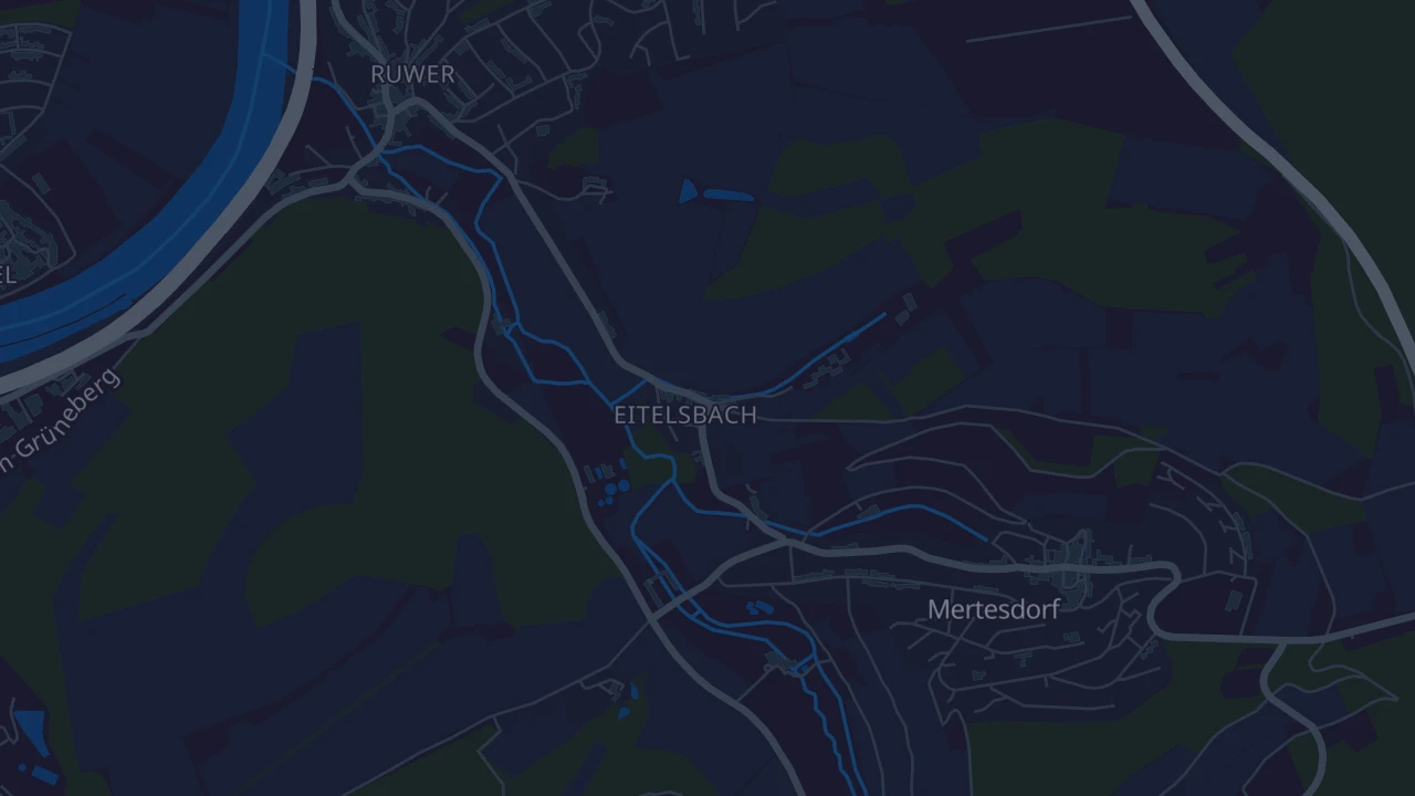 Karte von Trier Eitelsbach