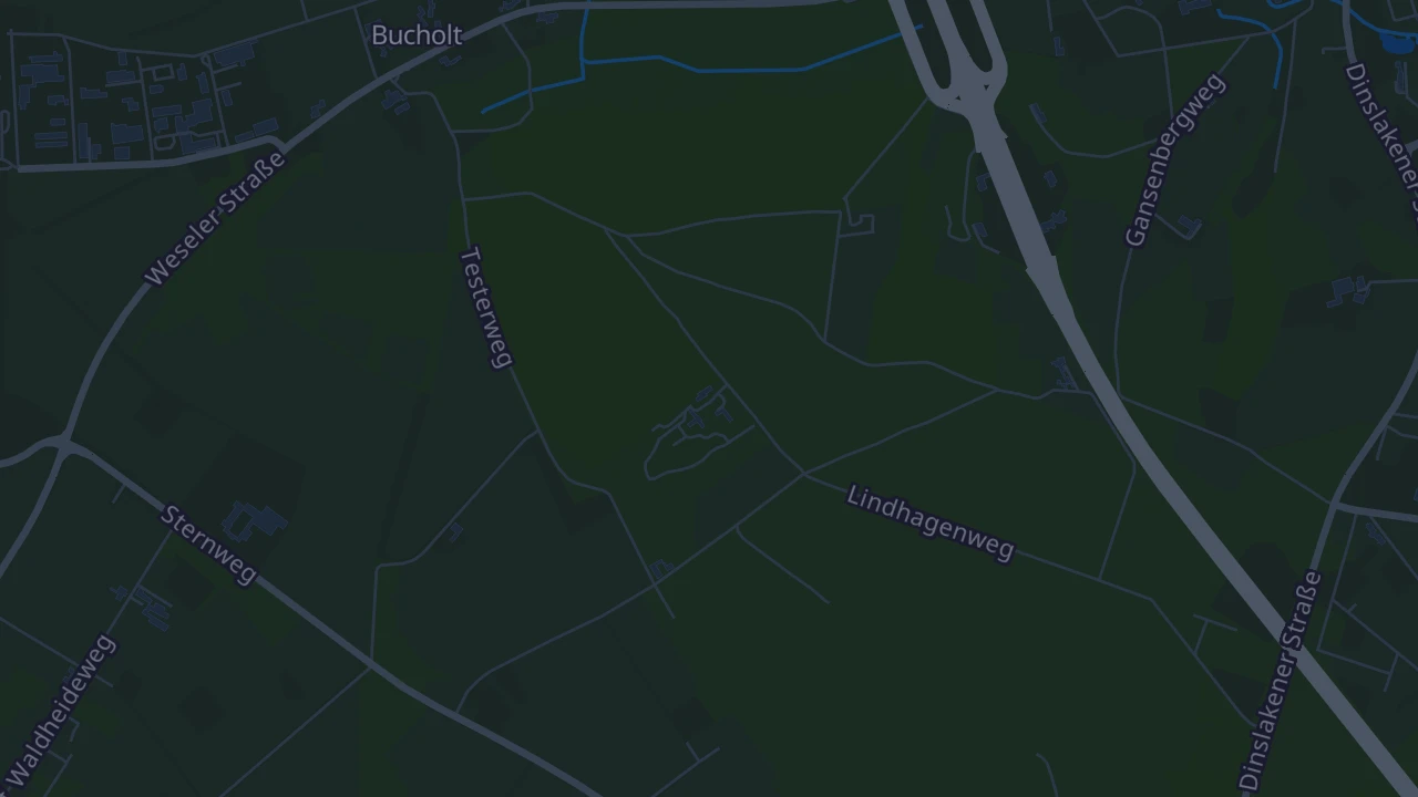 Karte von Hünxe