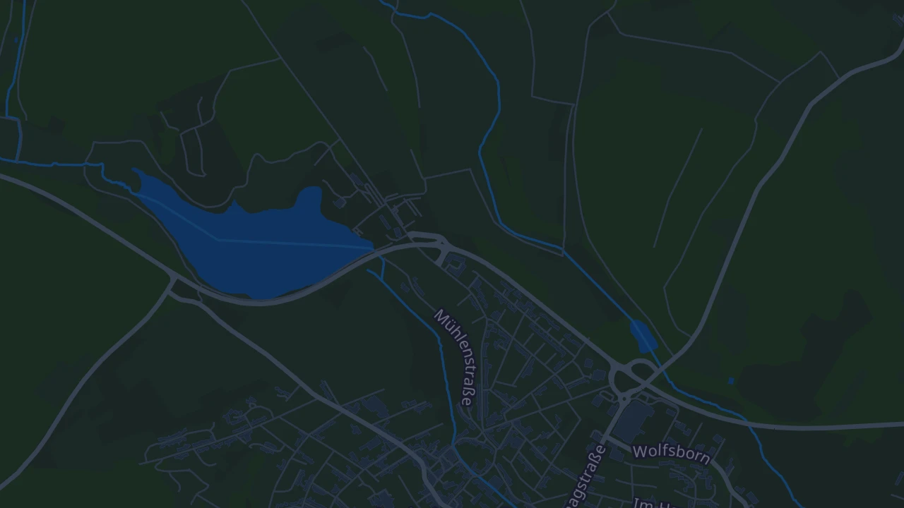 Karte von Losheim am See