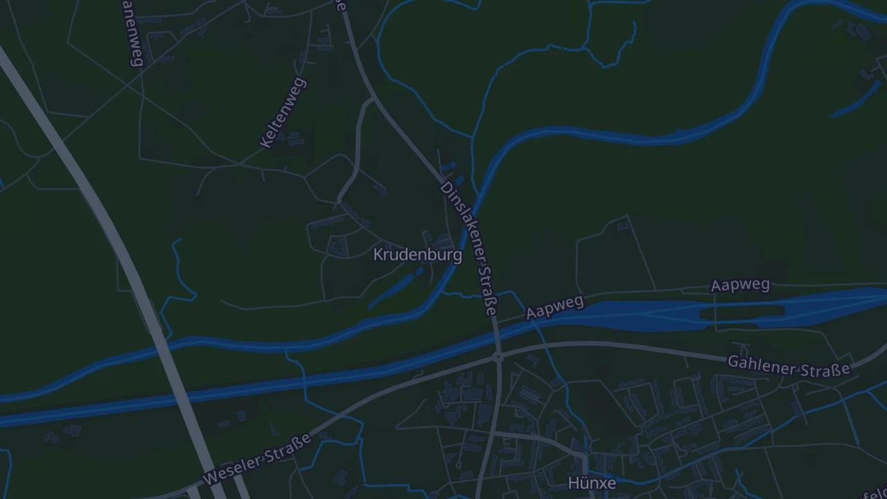 Karte von Hünxe