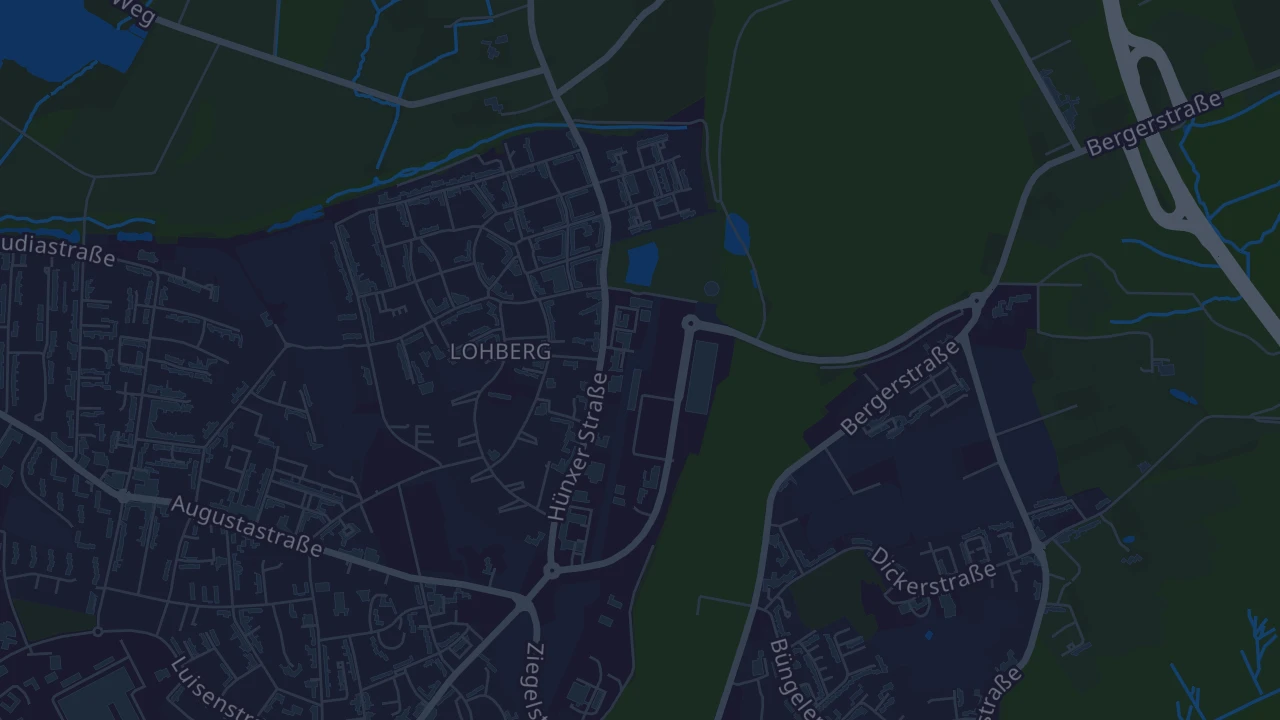 Karte von Dinslaken