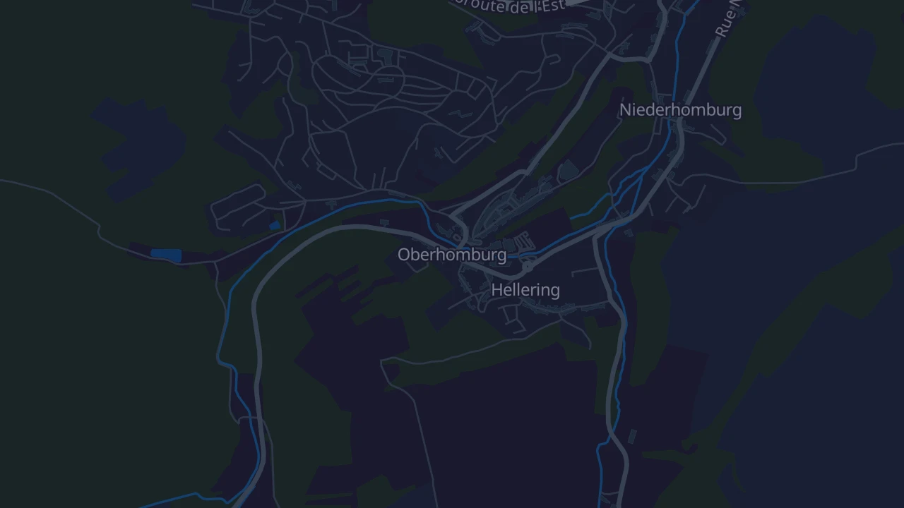 Karte von Hombourg-Haut