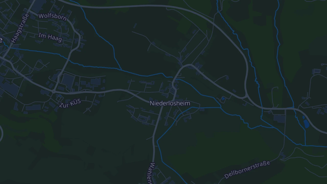 Karte von Losheim am See