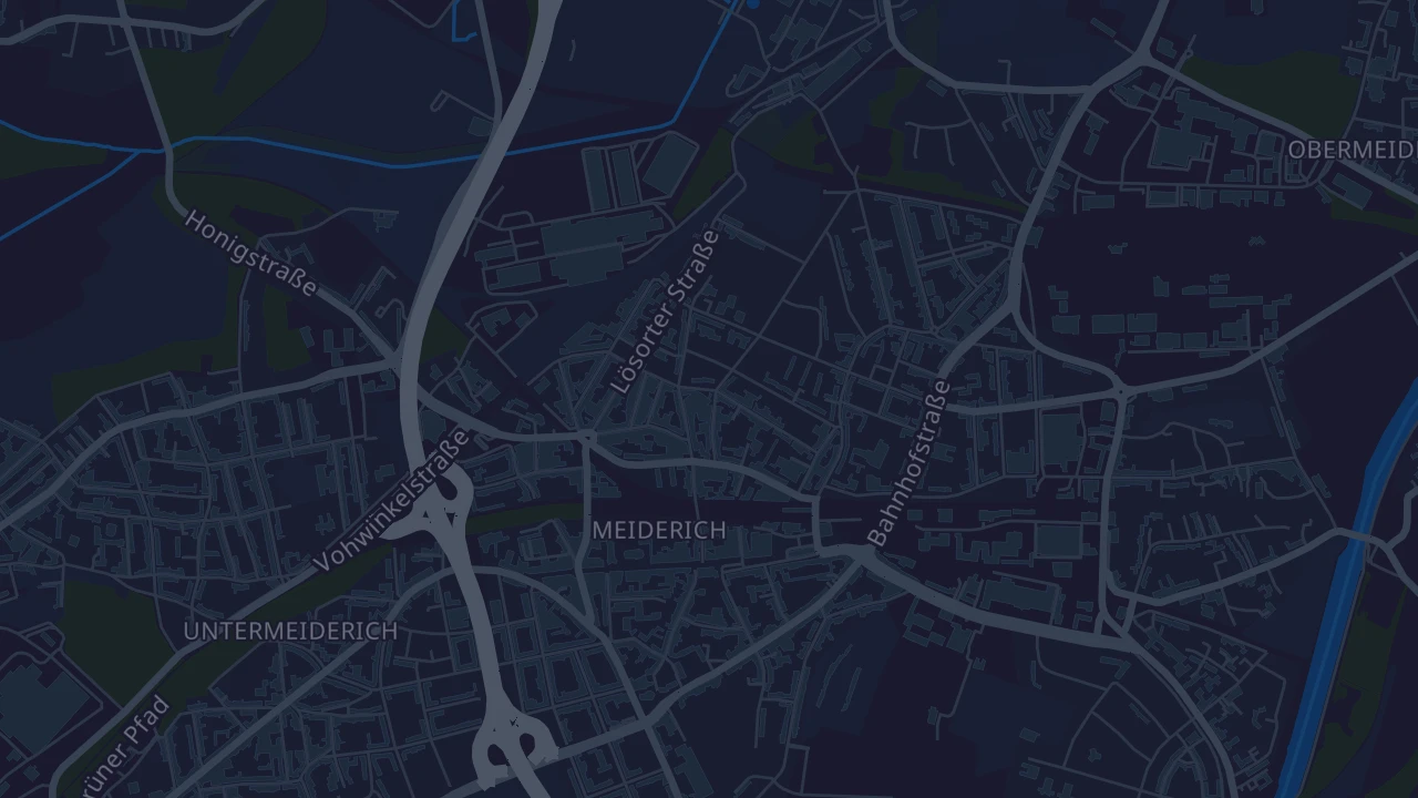 Karte von Duisburg