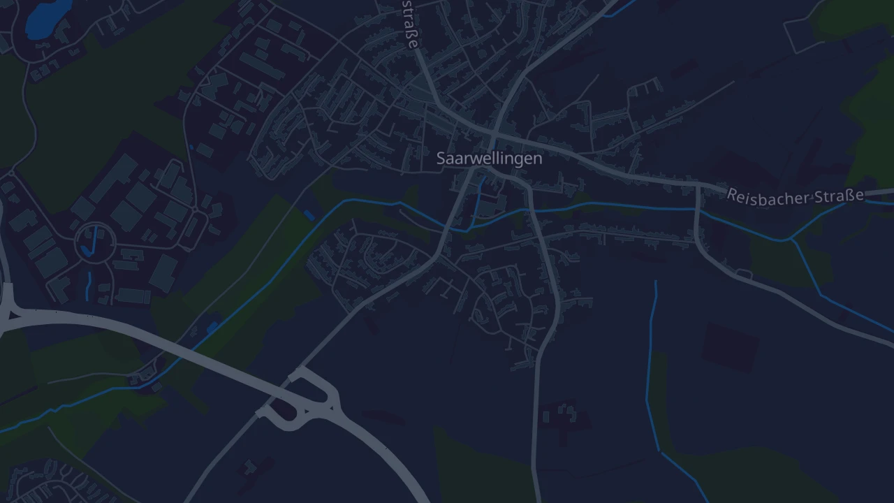 Karte von Saarwellingen